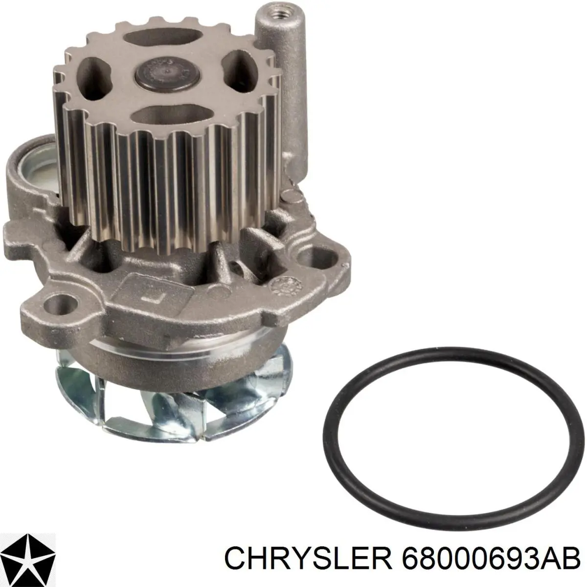 Помпа охолодження Chrysler 68000693AB ціна, від 26.42 USD