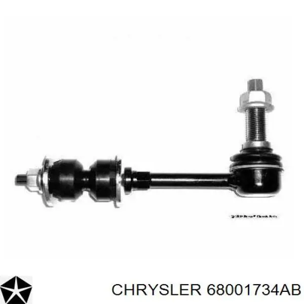 Стійка стабілізатора переднього 68001734AB Chrysler
