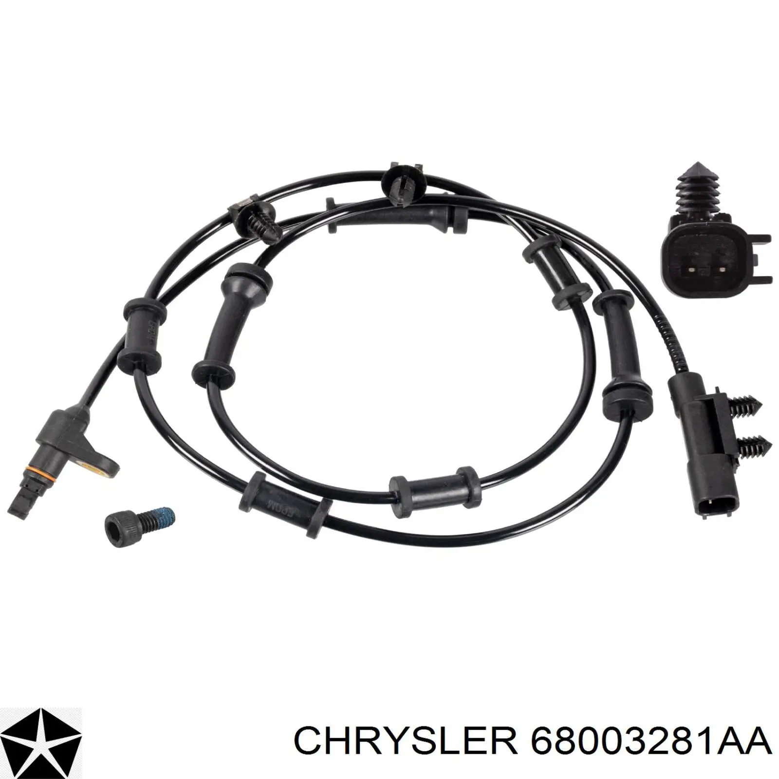 Купити 68003281AA Chrysler Датчик АБС (ABS) передній