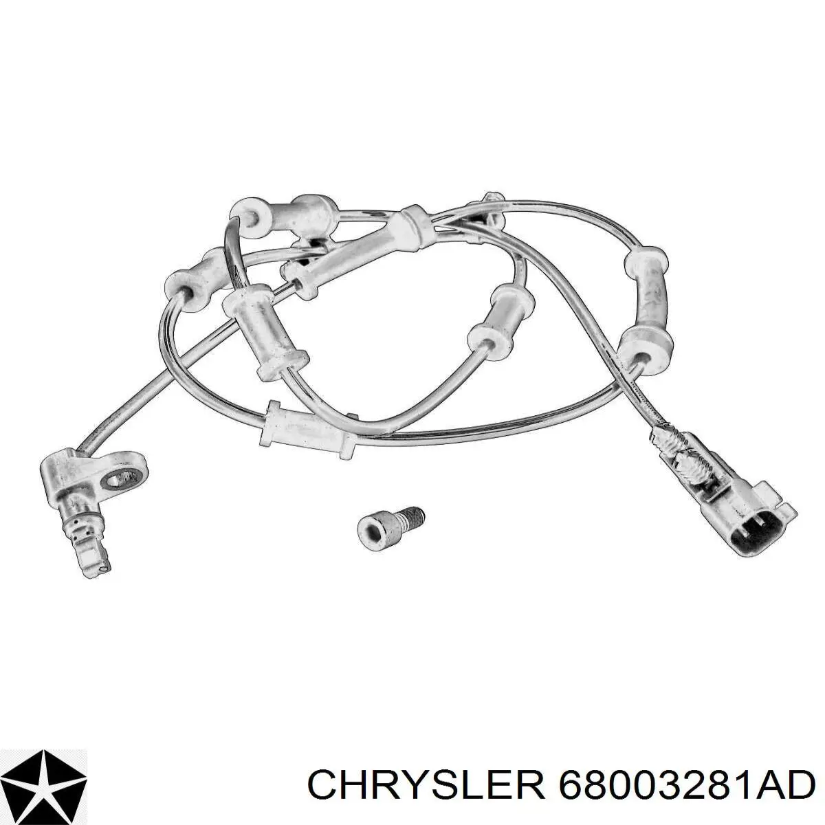 Датчик ABS передній Chrysler 68003281AD ціна, від 19.69 USD