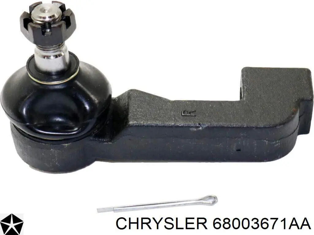68003671AA Chrysler Зовнішній наконечник рульової тяги