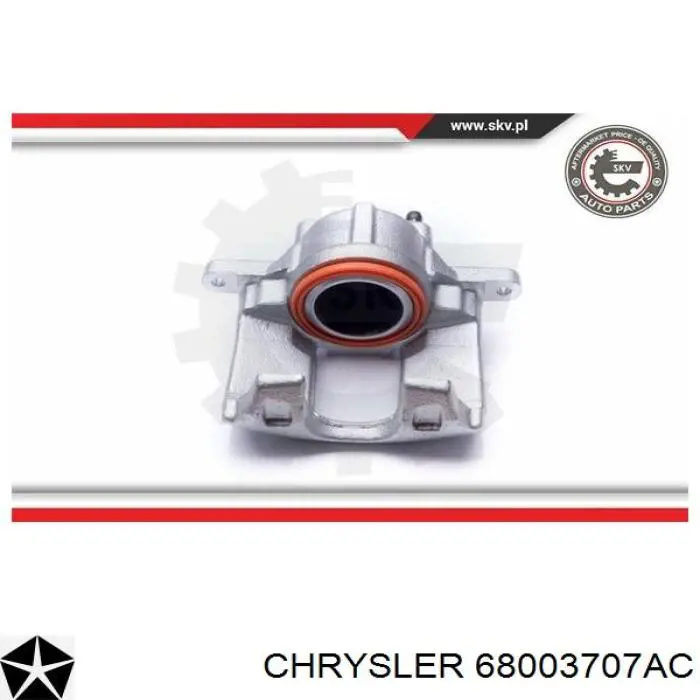 Купити R8003707AC Chrysler Супорт гальмівний передній лівий