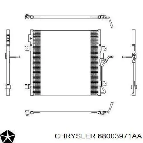 68003971AA Chrysler Конденсатор