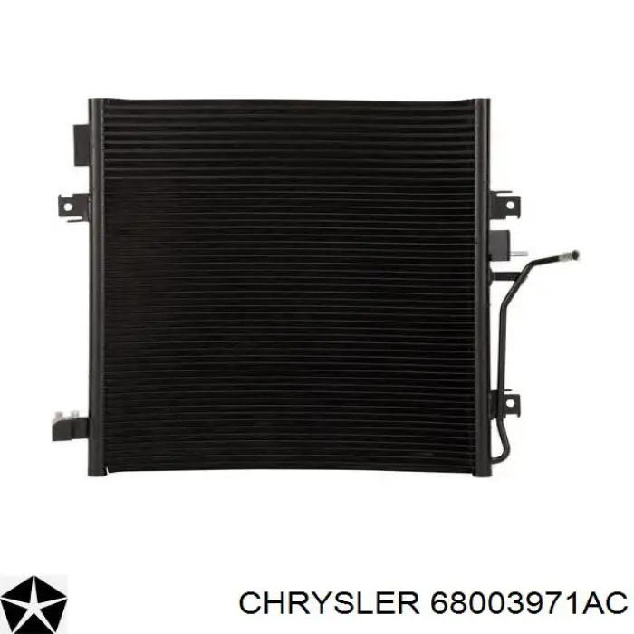 Купити 68003971AC Chrysler Радіатор системи охолодження кондиціонера