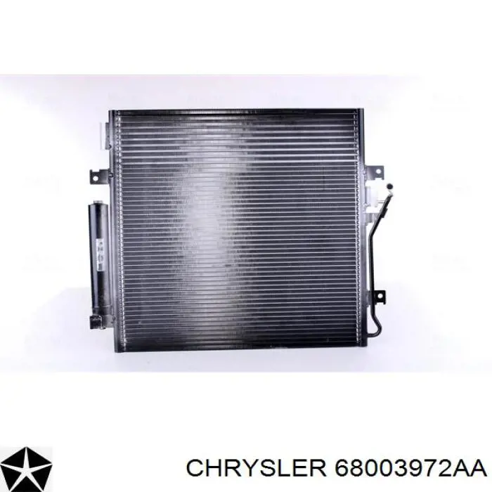 68003972AA Chrysler Радиатор кондиционера