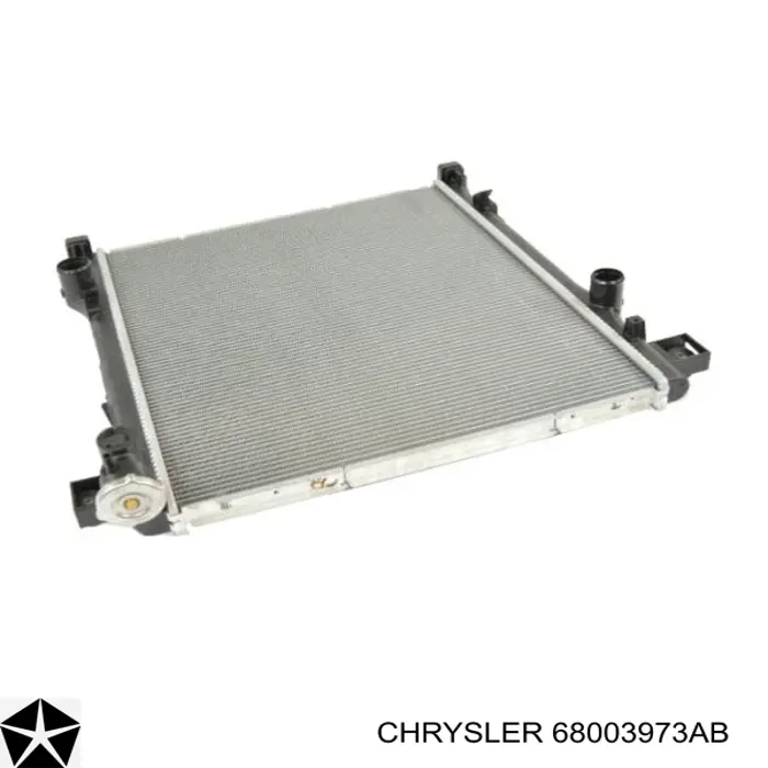 Купити 68003973AB Chrysler Радіатор двигуна