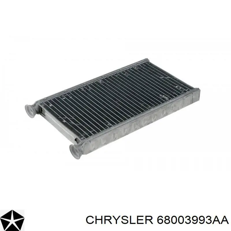 Радіатор пічки (обігрівача) Chrysler 68003993AA ціна, від 49.06 USD