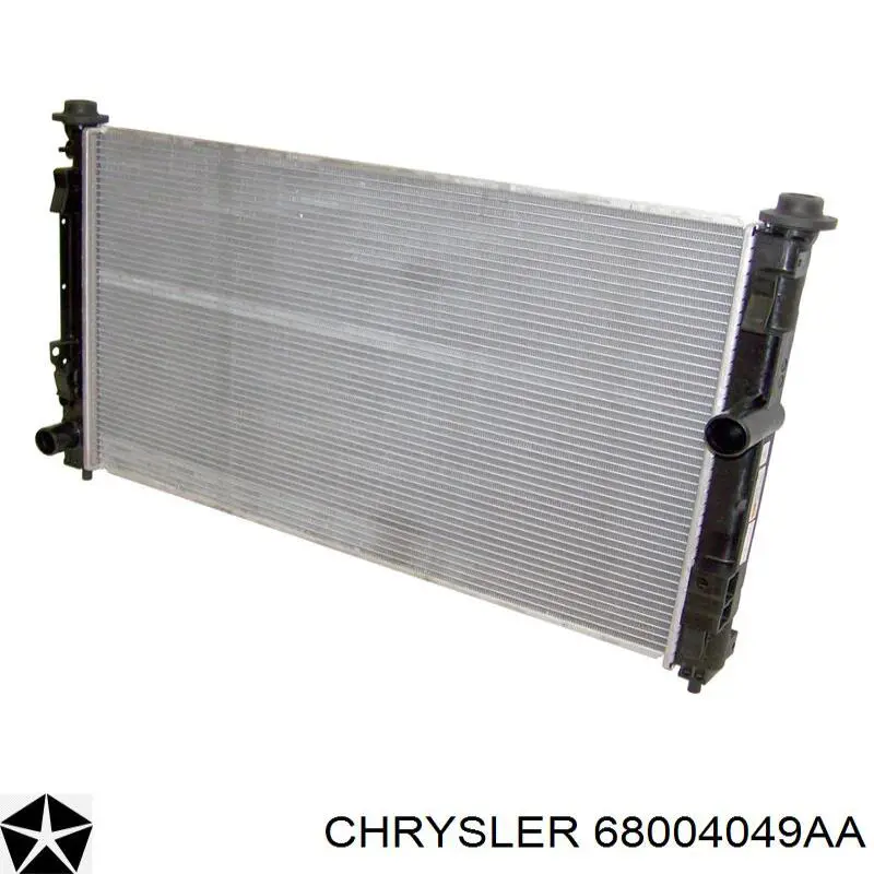 68004049AA Chrysler радіатор охолодження двигуна