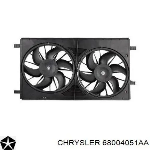 Купити Вентилятор охолодження радіатора Dodge Caliber SXT PM