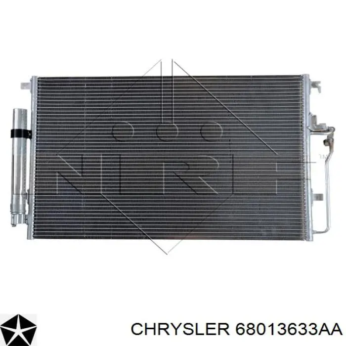 Купити 68013633AA Chrysler Радіатор системи охолодження кондиціонера