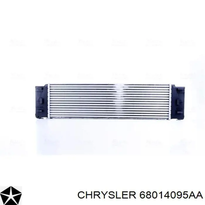 68014095AA Chrysler радіатор интеркуллера