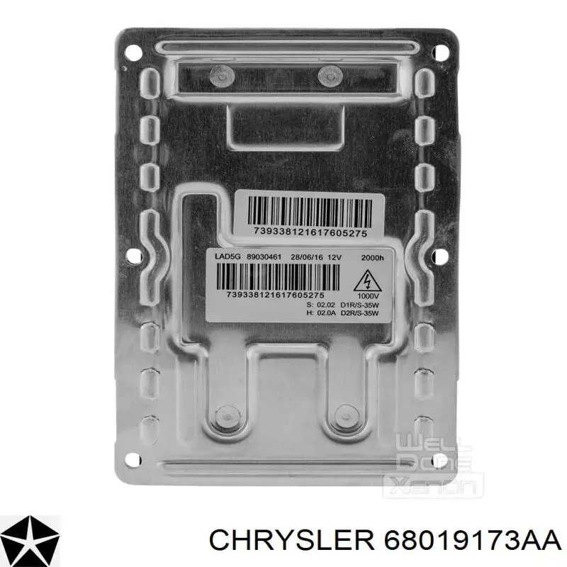  Chrysler 68019173AA ціна, від 53.43 USD