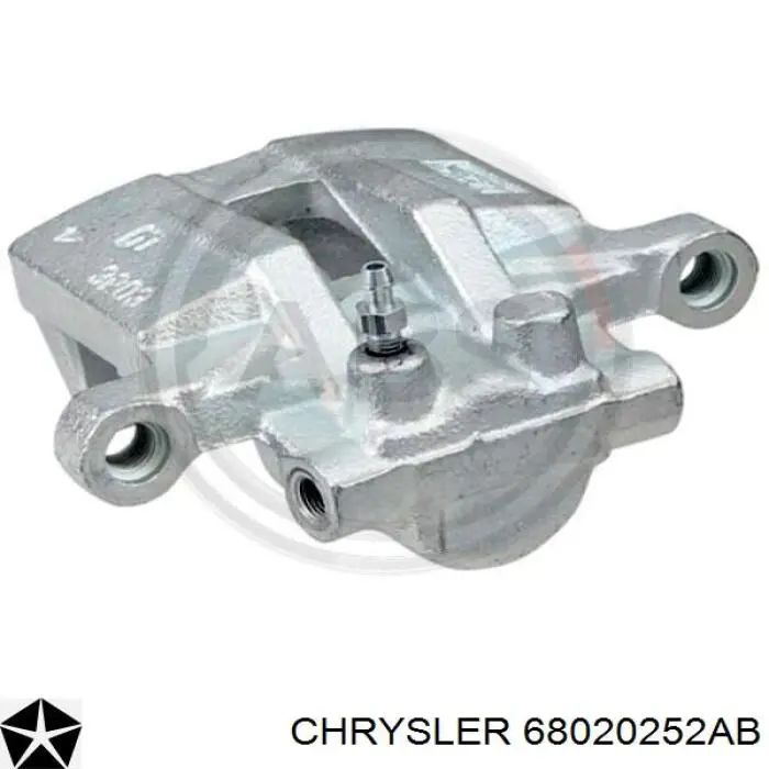 Купити 68020252AB Chrysler Супорт задній правий