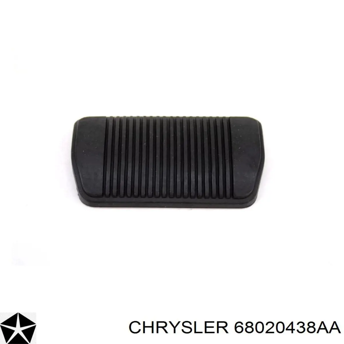 68020438AA Chrysler Накладка педалі гальма