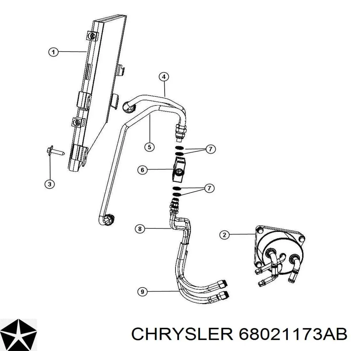  68021173AA Chrysler