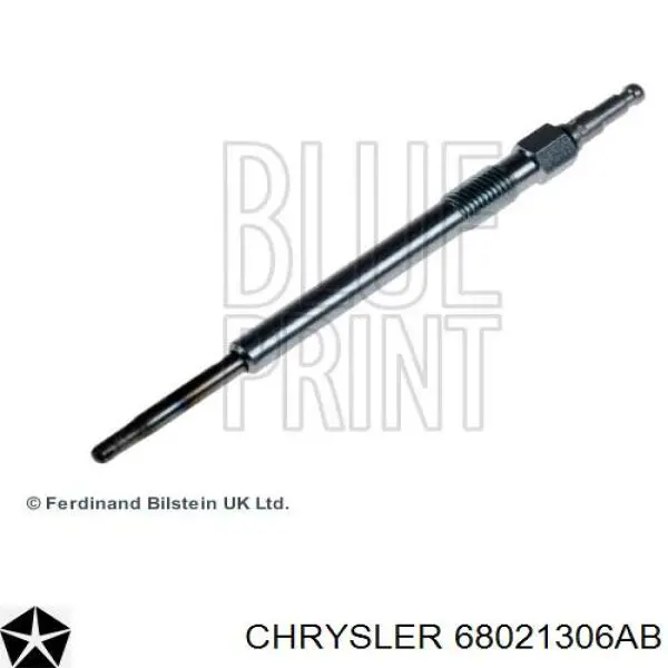 Свіча накалу Chrysler 68021306AB ціна, від 19.46 USD