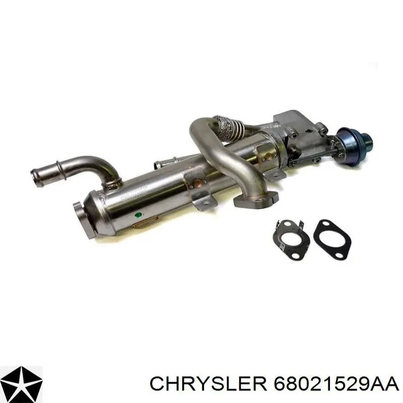 Радіатор системи EGR рециркуляції вихлопних газів Chrysler 68021529AA ціна, від 30.19 USD