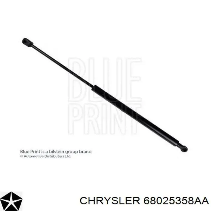 Амортизатор двері задньої Chrysler 68025358AA ціна, від 12.51 USD