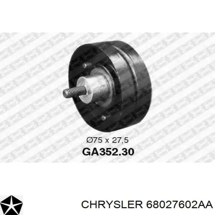 Купити 68027602AA Chrysler Натягувач приводного ременя