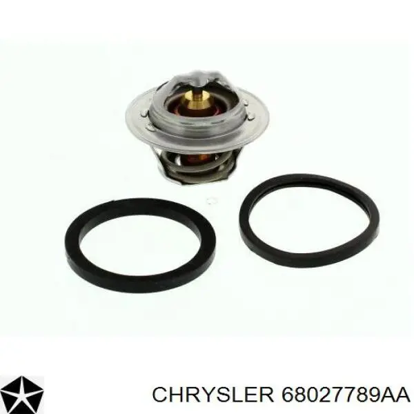 Купити 68027789AA Chrysler Термостат в корпусі