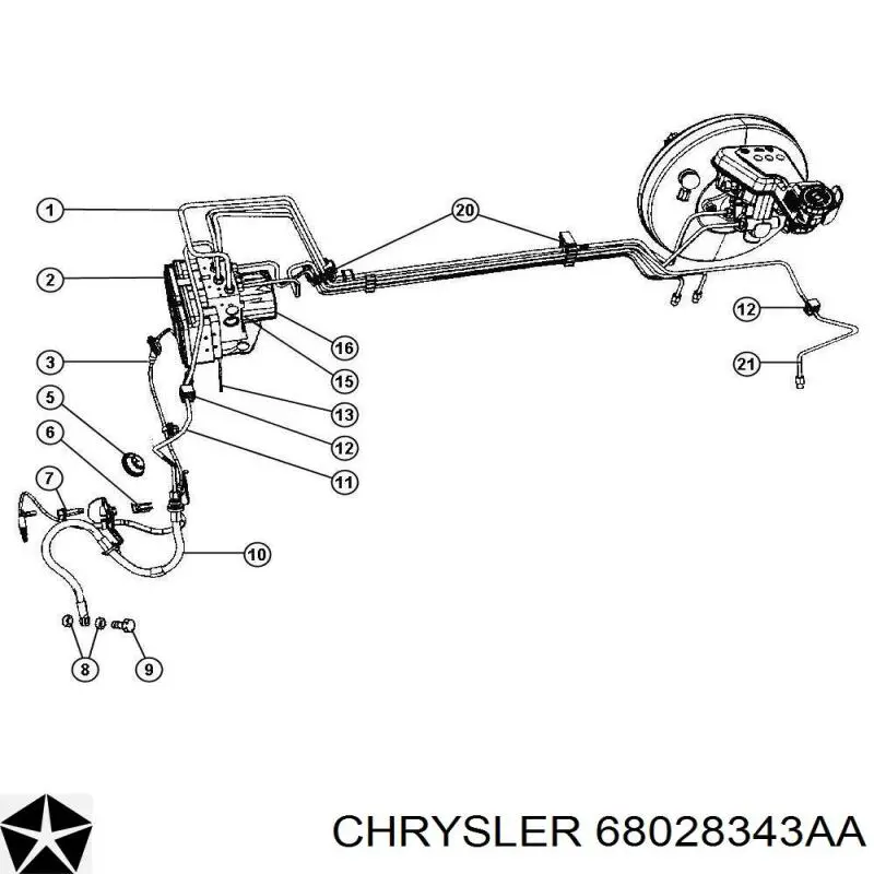  68028343AA Chrysler