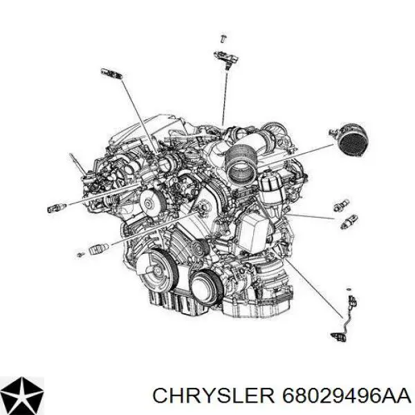  K68029496AB Fiat/Alfa/Lancia