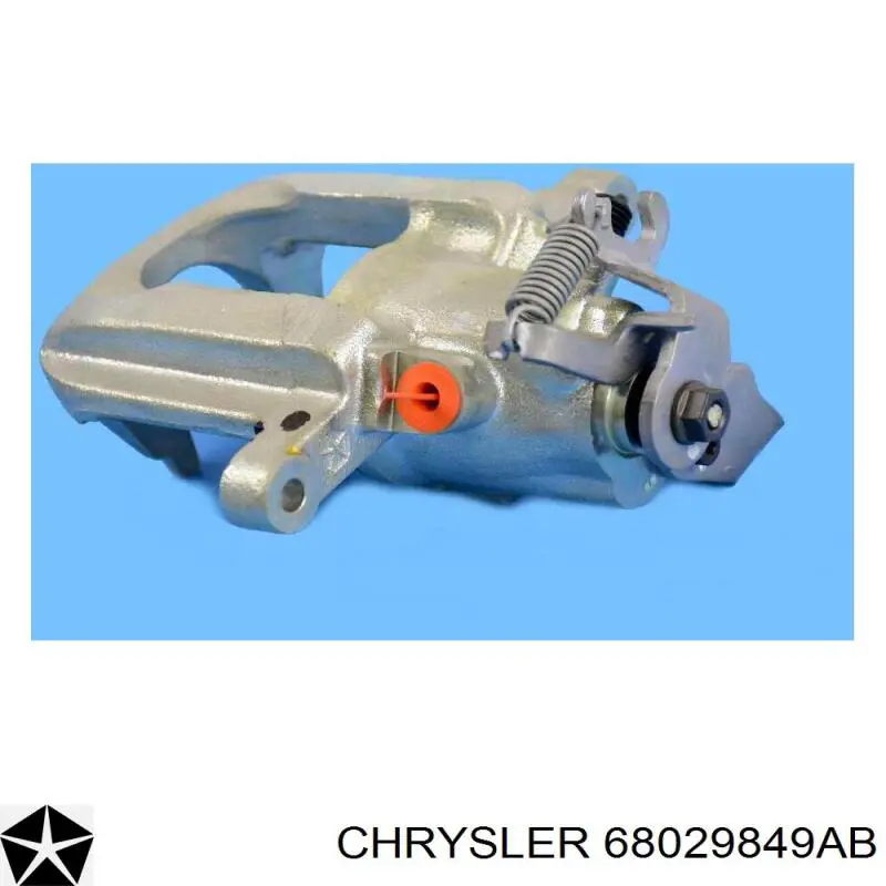 68029849AB Chrysler Супорт гальмівний задній лівий