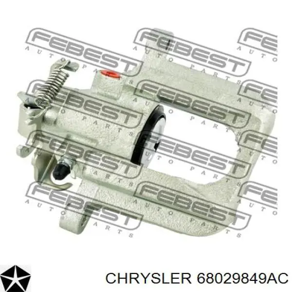68029849AC Chrysler Супорт гальмівний задній лівий