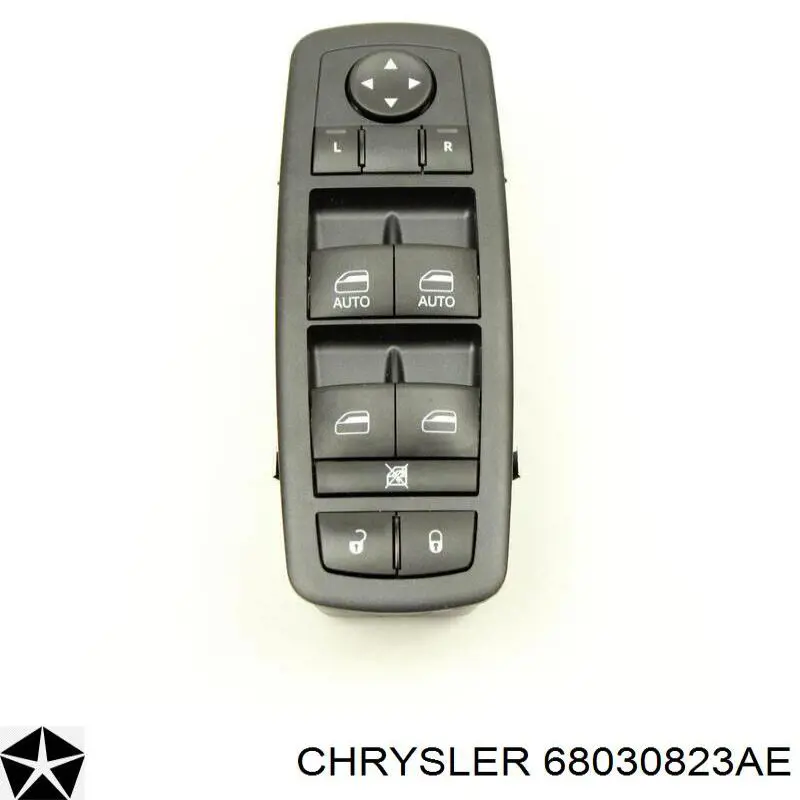Кнопковий блок керування склопідіймачами передній лівий Chrysler 68030823AE ціна, від 36.10 USD