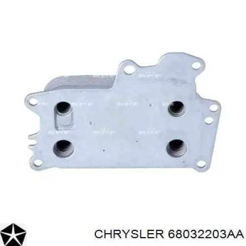 68032203AA Chrysler Радіатор масляний