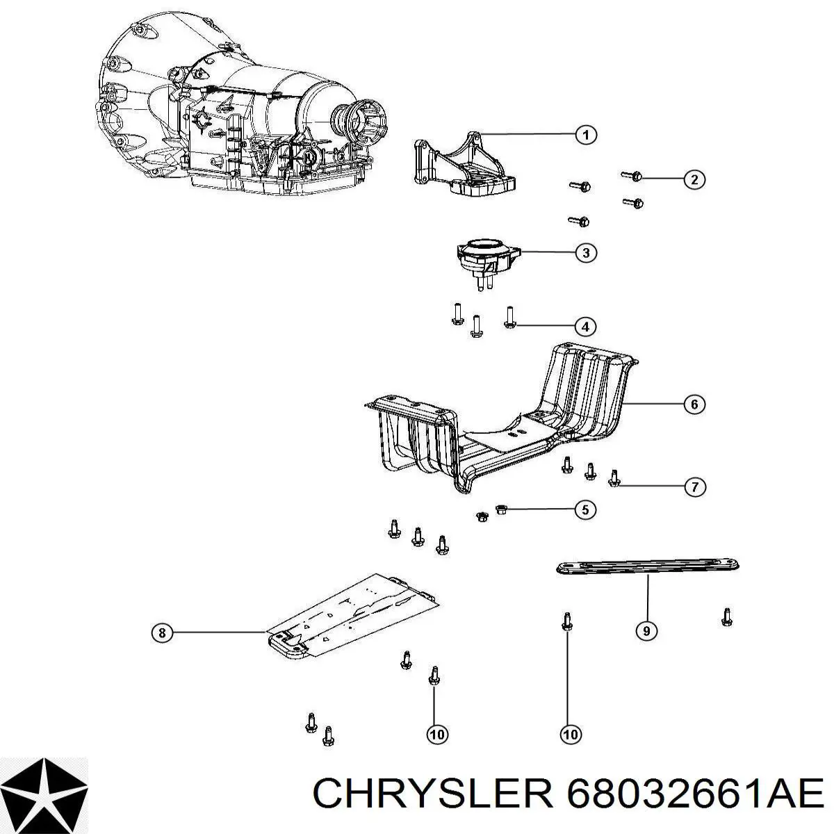  68032661AF Chrysler