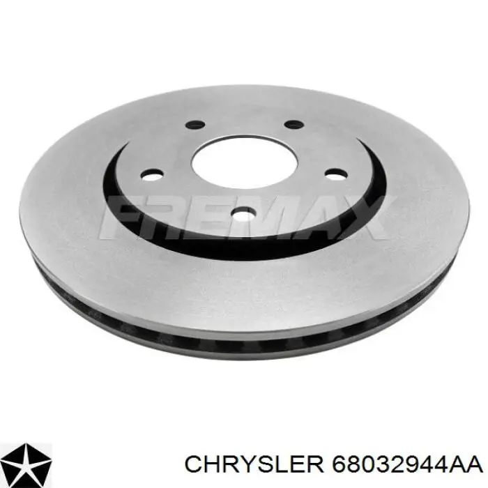 68032944AA Chrysler Гальмо дискове переднє