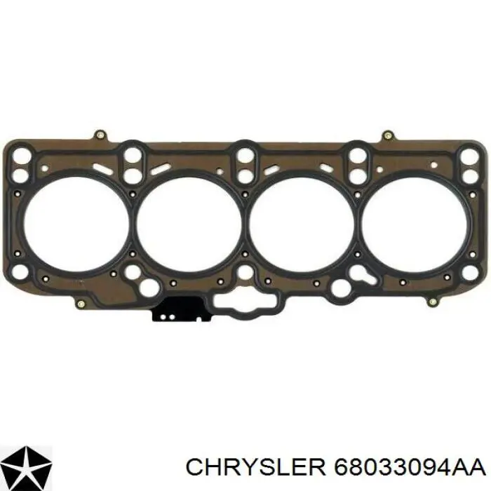 68033094AA Chrysler прокладка головки блока циліндрів (гбц)