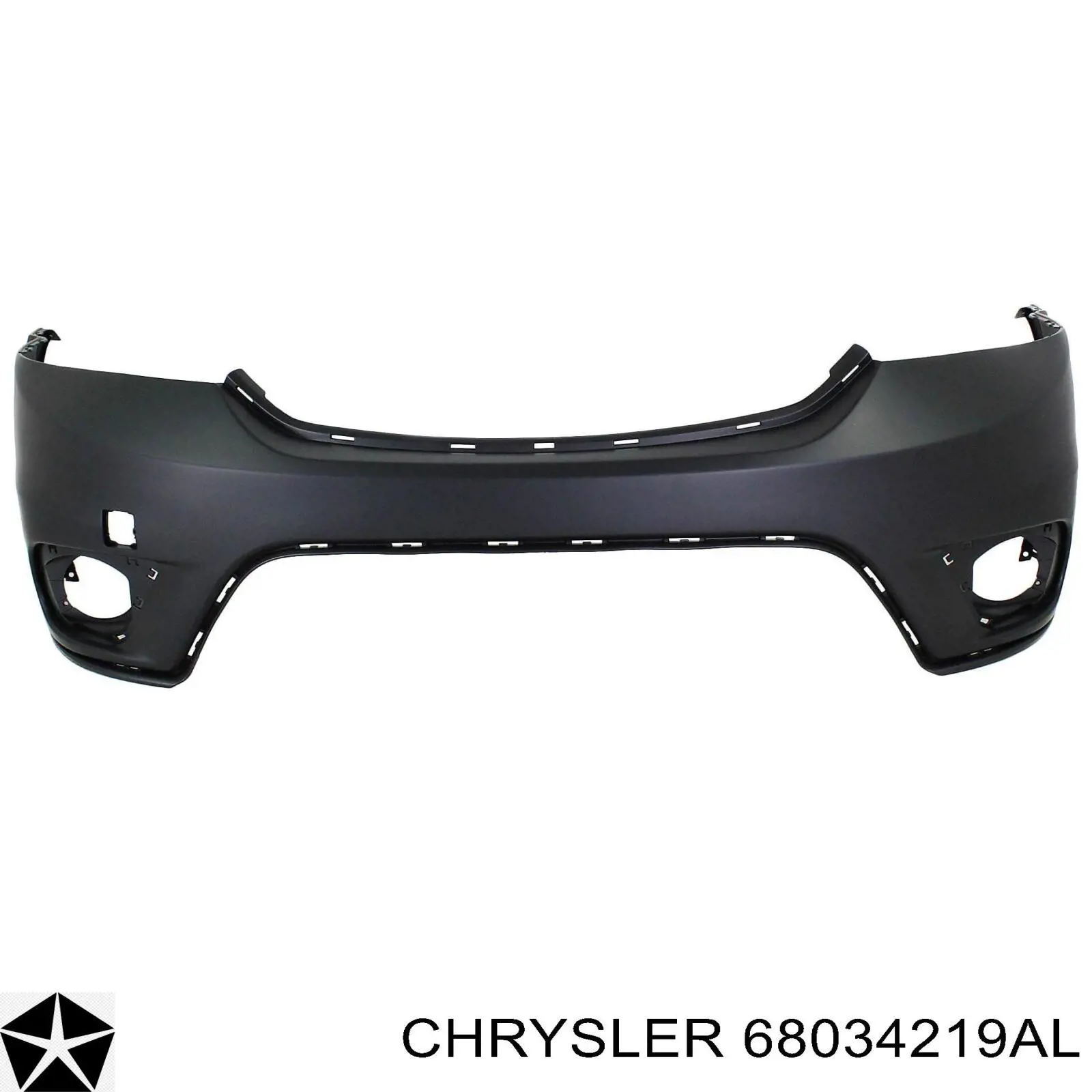 Кожух бампера заднього Chrysler 68034219AL ціна, від 70.63 USD