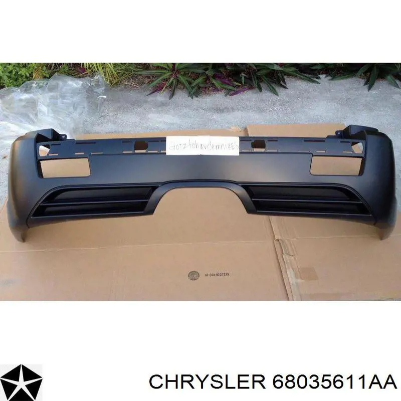Купити 68035611AC Chrysler Задній бампер