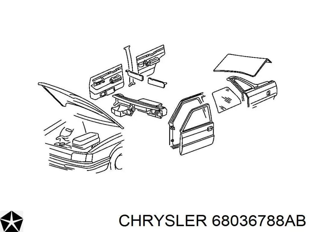  68036788AB Chrysler