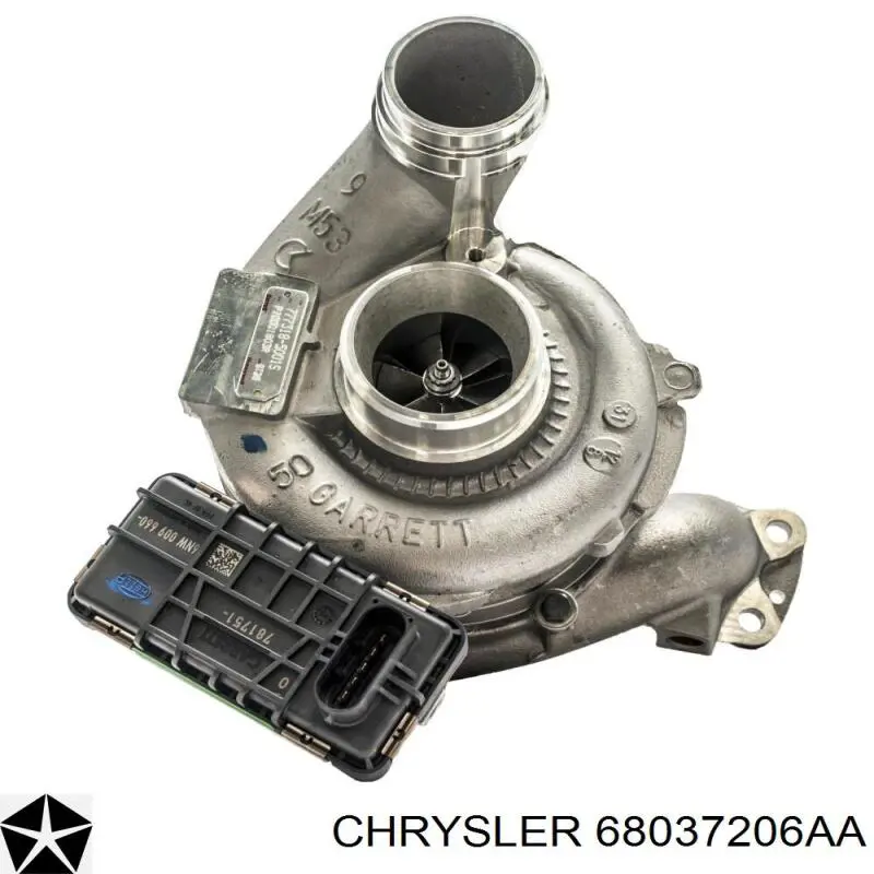 Турбіна Chrysler 68037206AA ціна, від 177.32 USD