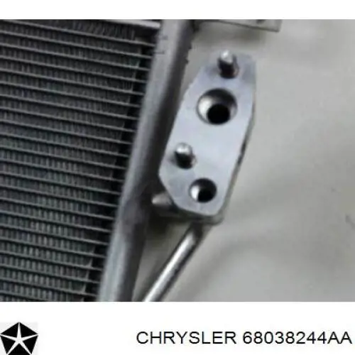 68038244AA Chrysler радіатор кондиціонера