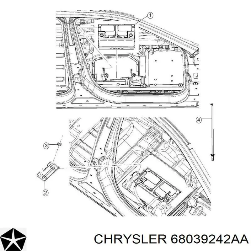 68039242AA Chrysler 