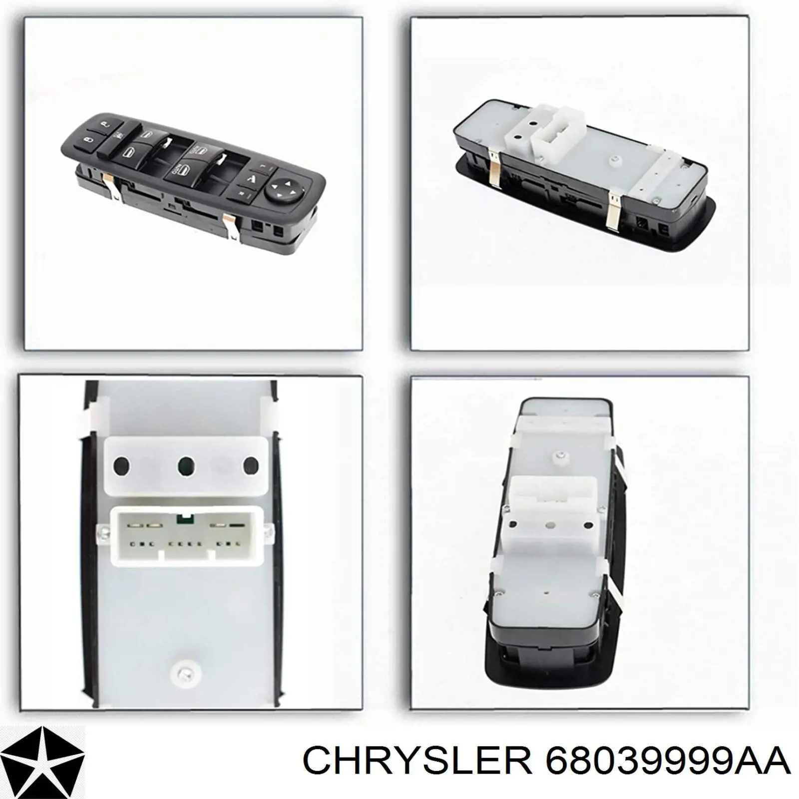 68039999AB Chrysler Кнопки переднього лівого склопід'ємника