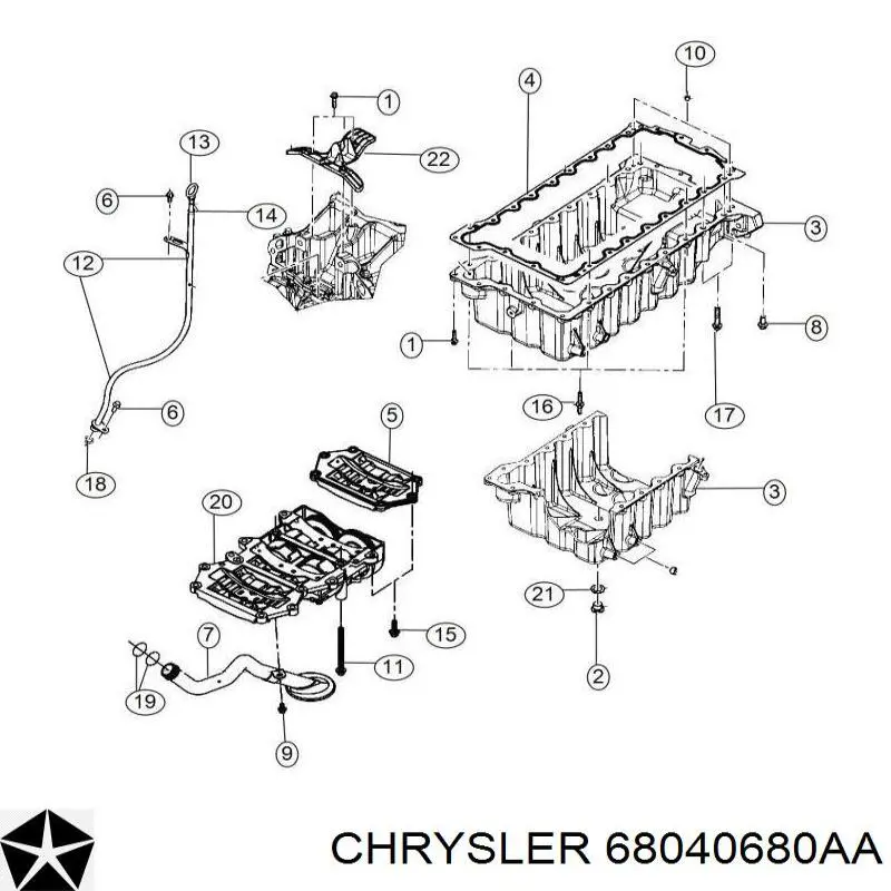  68040680AA Chrysler