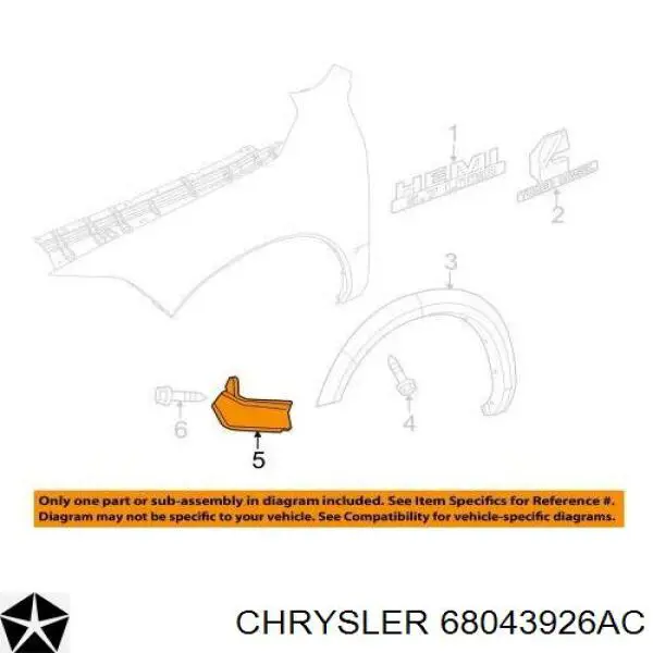  68043926AD Chrysler