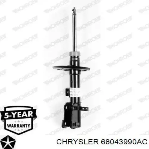 Купити 68043990AC Chrysler Амортизатор передній, правий