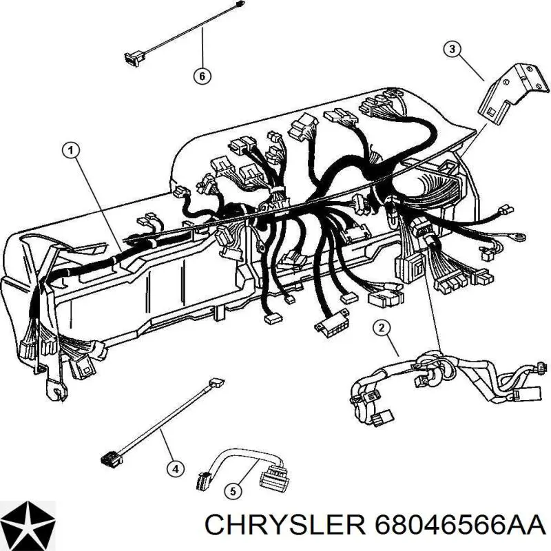 68046566AA Chrysler 