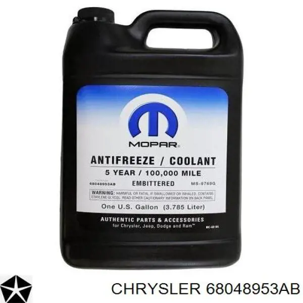 Антифріз концентрат Chrysler 68048953AB ціна, від 21.09 USD
