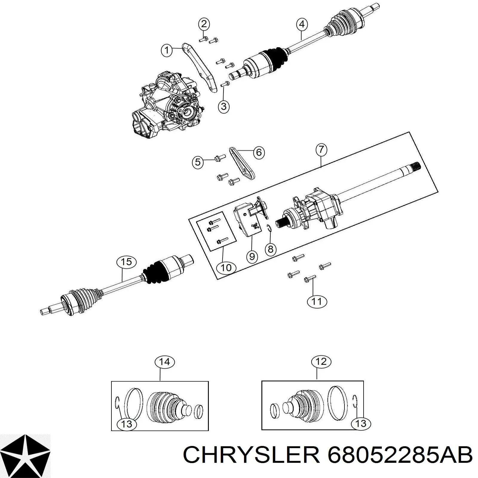 68052285AB Chrysler 