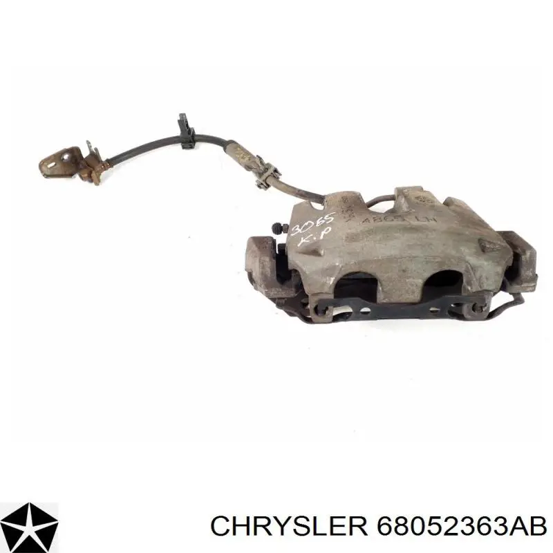 Супорт гальмівний передній лівий NTY HZPCH027 ціна, від 38.47 USD