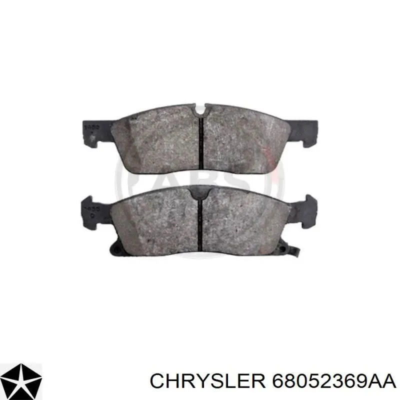 Тормозні колодки Chrysler 68052369AA