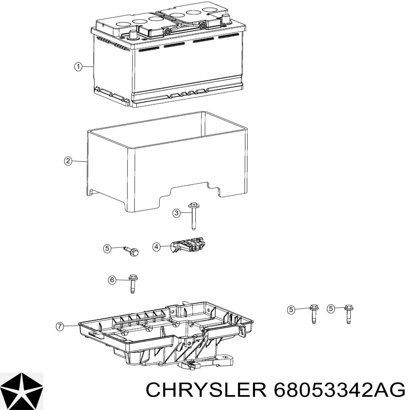 68053342AG Chrysler 