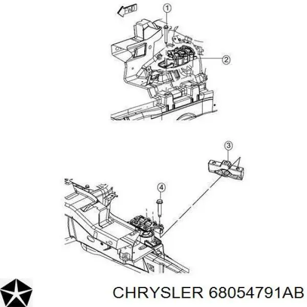 Подушка (опора) двигуна, права 605534 Pioneer